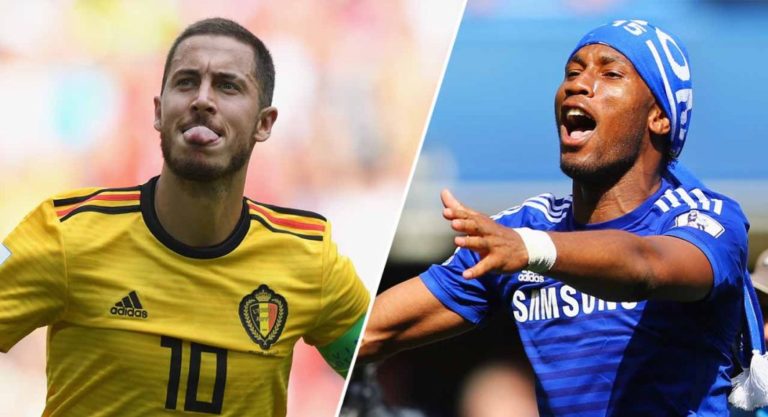 (video) eden hazard ‘pays tribute’ to chelsea legend after scoring at the world cup