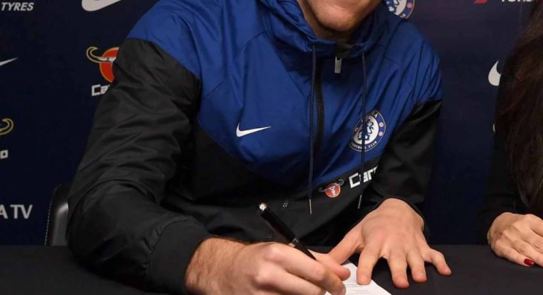 Done deal: player has been sold to chelsea in deal worth €40m