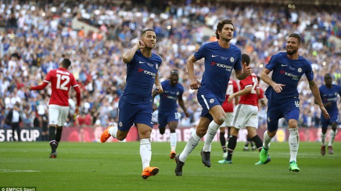 Marcos Alonso sends message to Eden Hazard about Chelsea FC future