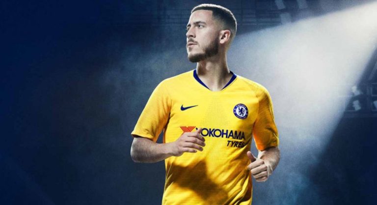 (Image) Chelsea Unveil Away Kit For 2018/19… And Look Who Features In The Promo