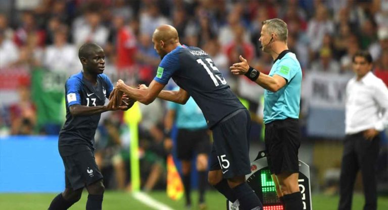 Revealed: The Real Reason N’golo Kante Was Subbed In The World Cup Final