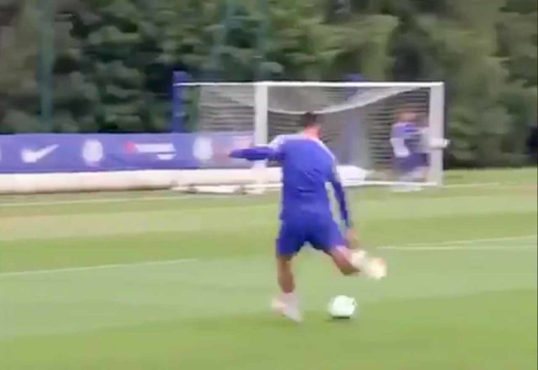 (Video) Alvaro Morata Looking Razor Sharp In Chelsea Pre-season