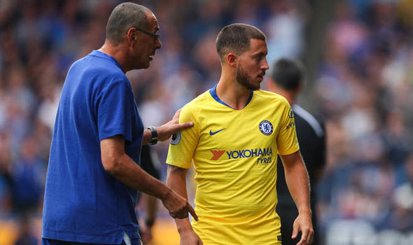 Latest: Eden Hazard out of the squad