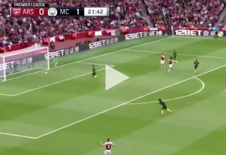 (Video) Chelsea Legend Petr Cech Almost Scores Own-goal For Arsenal