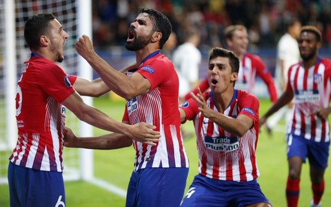 (Video) Former Chelsea Striker Diego Costa Score Two Amazing Goals Against Madrid In Uefa Super Cup