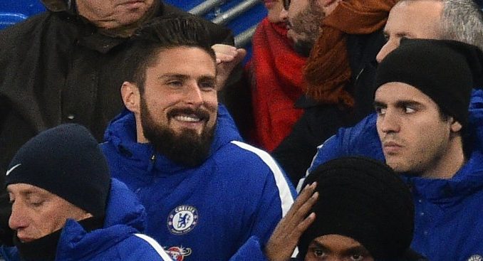 Sarri confirms who will start up front for Chelsea against PAOK out of Morata and Giroud