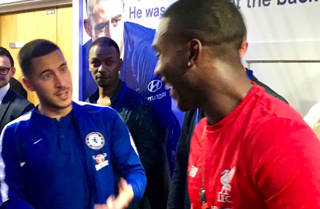 Eden Hazard unveils chat with Daniel Sturridge & assesses Chelsea title ambition