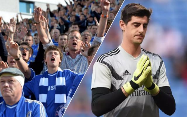 “Getting what he deserves” – These Chelsea fans troll Thibaut Courtios after awful howler sees Real Madrid lose