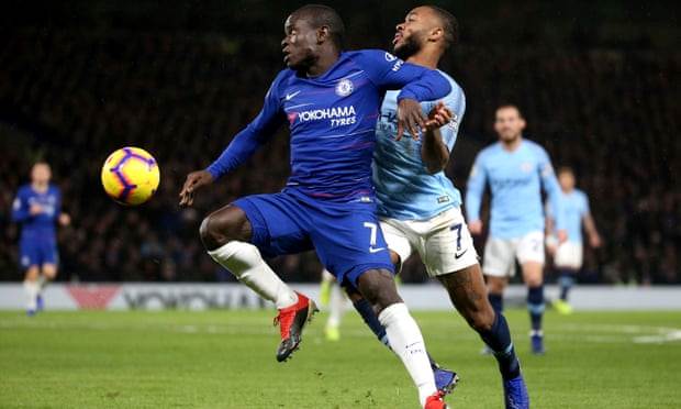 Kante is finally starting to grow into his new position at Stamford Bridge