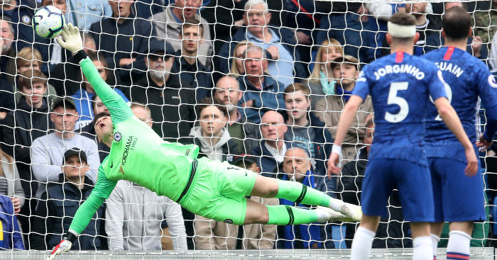 Kepa produces save of the season competition for Chelsea that leaves Watford players shocked