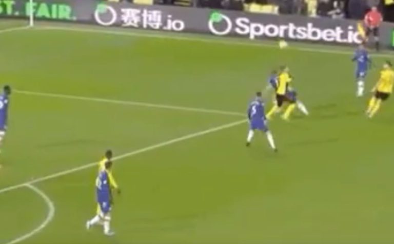 (Video): Watch Jorginho and Kovacic masterclass breaks Watford press