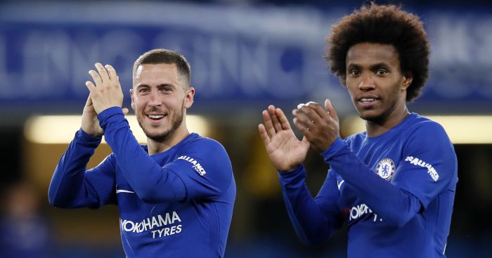 Chelsea Legend: Eden Hazard’s move to Madrid helped Willian alots