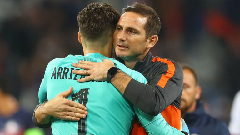 Kepa hails Lampard: “I’m lucky to have him as a coach”