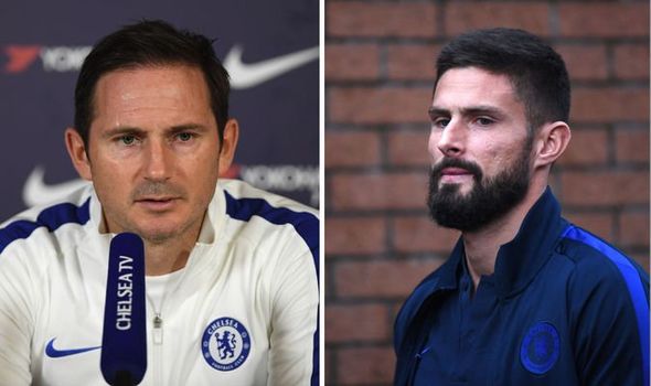 Frank Lampard provides latest update on Giroud’s future