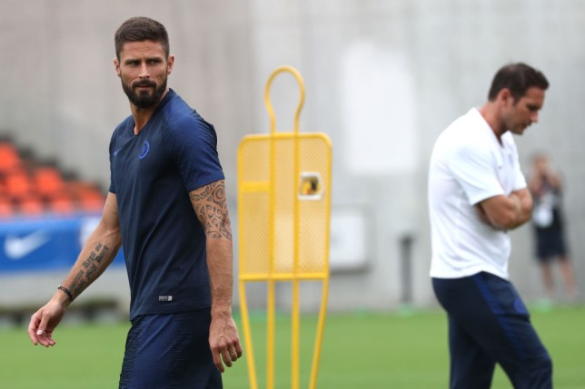 Lampard opens door for Giroud exit as Brazilian says farewell ahead of possible Chelsea move