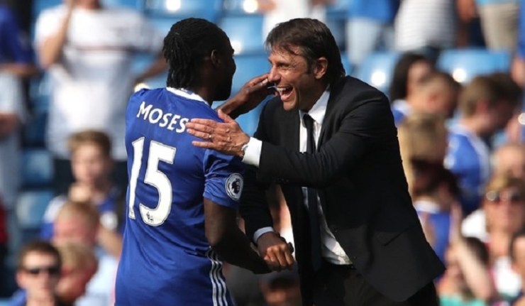 Revealed: What Victor Moses said after reuniting with Antonio conte at inter