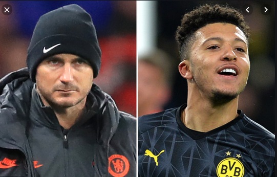 Frank Lampard makes shock Jadon Sancho decision ahead possible £120 million Chelsea deal