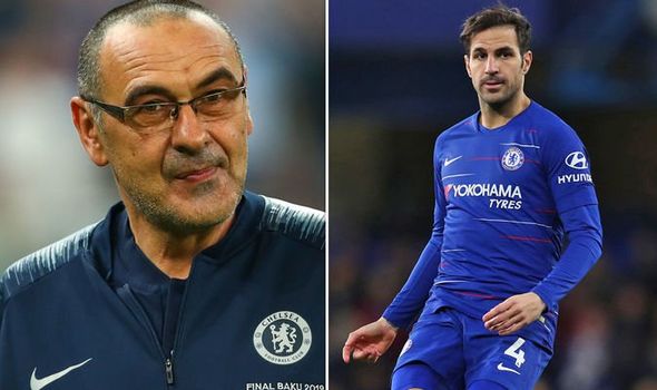 Cesc Fabregas trolls Maurizio Sarri after the Italian sold him in January 2019
