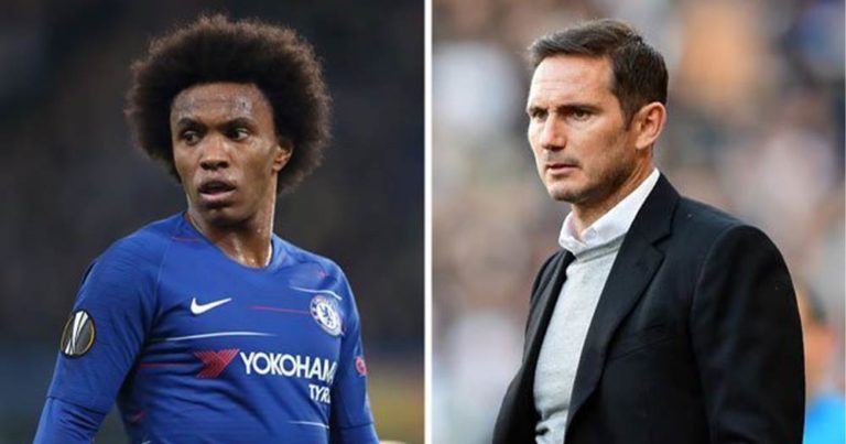 Frank Lampard made final decision on Willian’s Future at Chelsea
