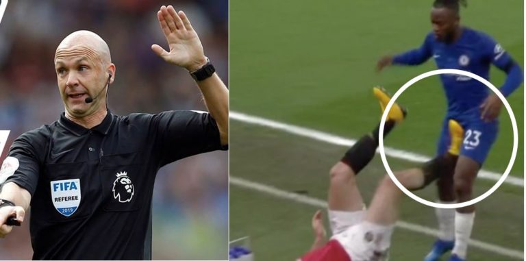 Should Maguire have been sent off?  Referee ‘reacts’ to incident