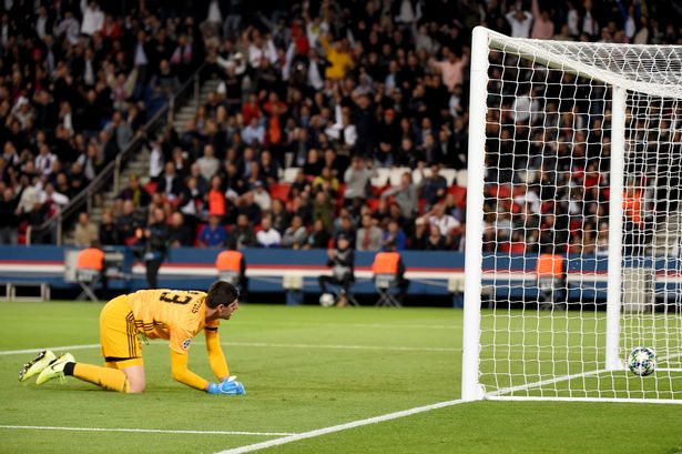 Chelsea fans reacts to what Courtois did in Real Madrid defeat
