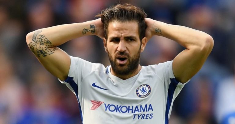 See what Fabregas did after he lost a bet to Caballero and had to buy him a Range Rover