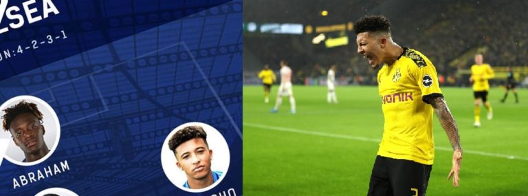 ‘Incredible’ Chelsea line-up showing Hakim Ziyech and Jadon Sancho next season