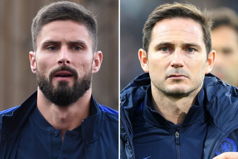 Chelsea fans send ‘strong’ Giroud message to Frank Lampard
