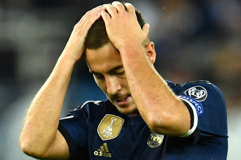 Eden Hazard finally admits his first season at Real Madrid is bad