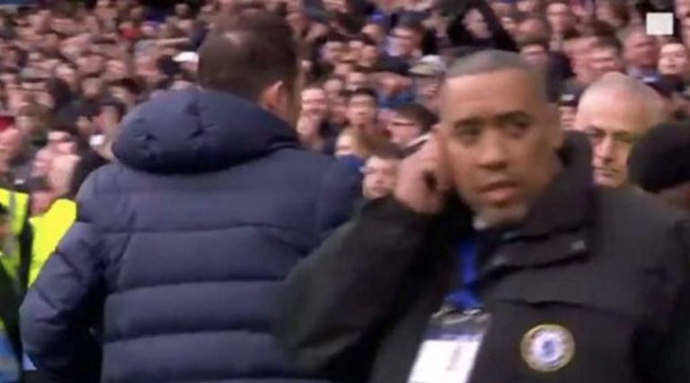 (VIDEO): Watch How Jose Mourinho ‘Ignores’ Frank Lampard’s handshake after the game