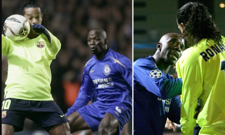 Claude Makelele reveals ‘Amazing Story’ how he made Ronaldinho apologise for his best skill in 2006