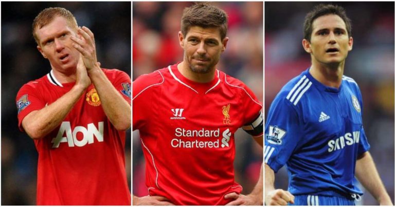Michael Owen Choose the best player between Frank Lampard, Paul Scholes and Steven Gerrard during there time
