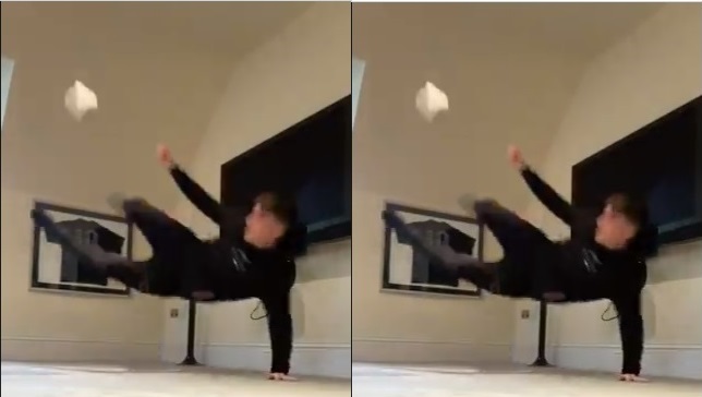 (VIDEO): “Nailed it” Billy Gilmour produces stunning ‘acrobatics’ with toilet roll at home
