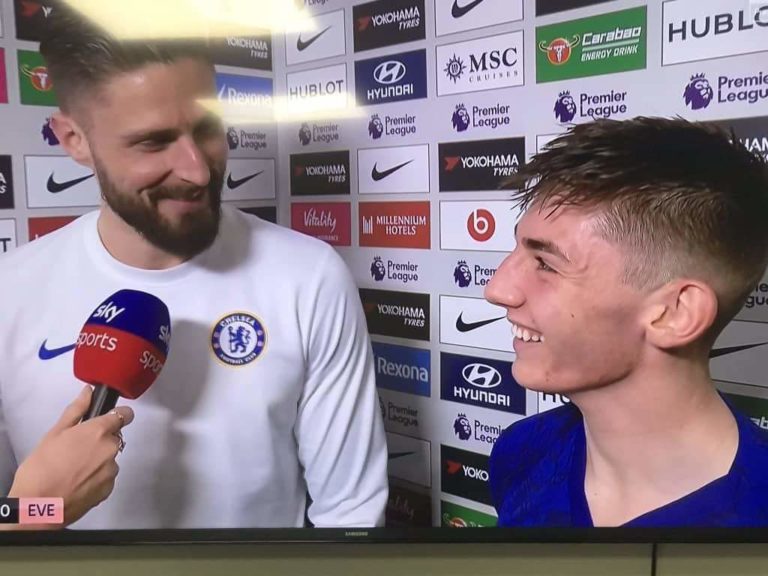 Midfielder Legend says: “Leave Gilmour alone and keep him away from women”