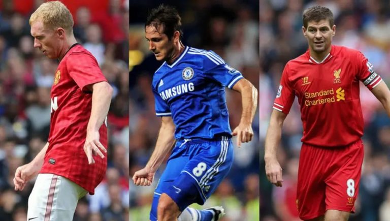 Lampard, Gerrard or Scholes? Premier League midfielder reveals the best