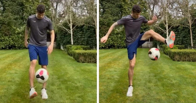 GOOD NEWS: Christian Pulisic posts fitness update from his garden ahead of Premier League return