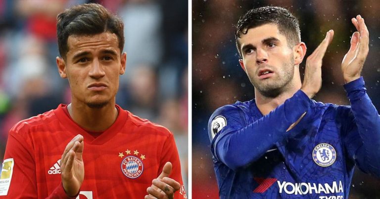 REVEALED: How Countiho to Chelsea can make Pulisic to leave Stamford Bridge