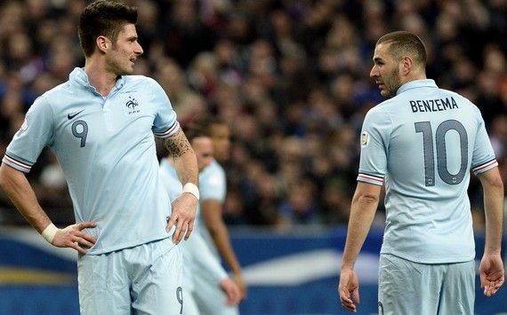 Karim Benzema blasts Oliver Giroud again