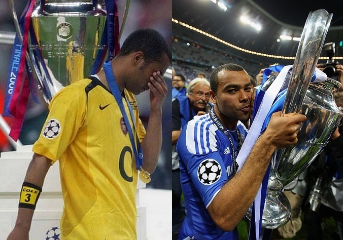 Ashley Cole reveals the club he truly loves between Chelsea and Arsenal