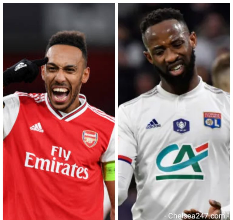 REVEALED: Why Lampard prefers to sign Aubameyang over Moussa Dembele