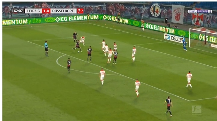 (VIDEO): Incoming Chelsea player Timo Werner scores a ‘magnificent strike’ for RB Leipzig vs Dusseldorf
