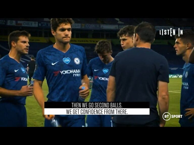 REVEALED: Frank Lampard’s effect team talk that inspired Chelsea to beat Man city during water-break