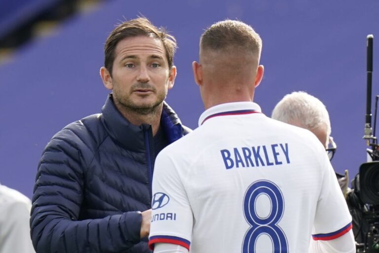 Ross Barkley reveals what Lampard told the players at halftime against Leicester