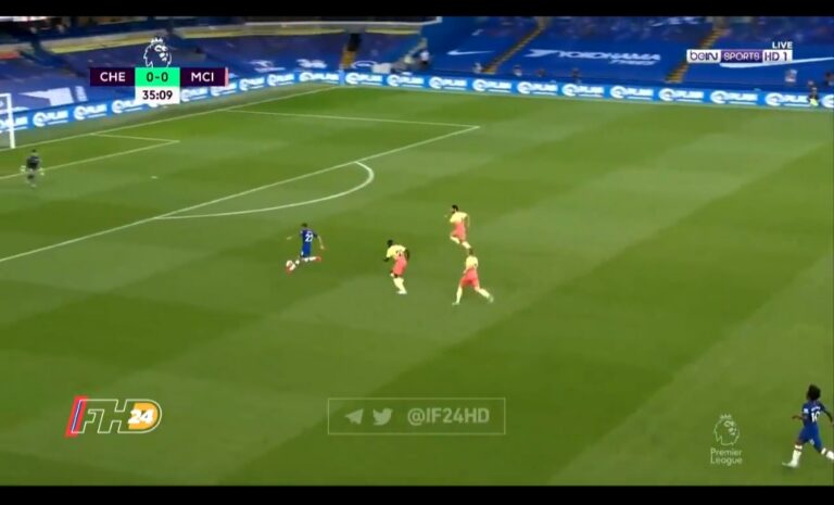 (VIDEO): What a goal from Pulisic absolutely destroy Mendy as Chelsea lead 1-0