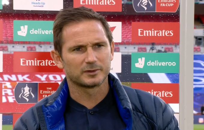 Lampard reveals what he enjoyed most from his players after beating Manchester united