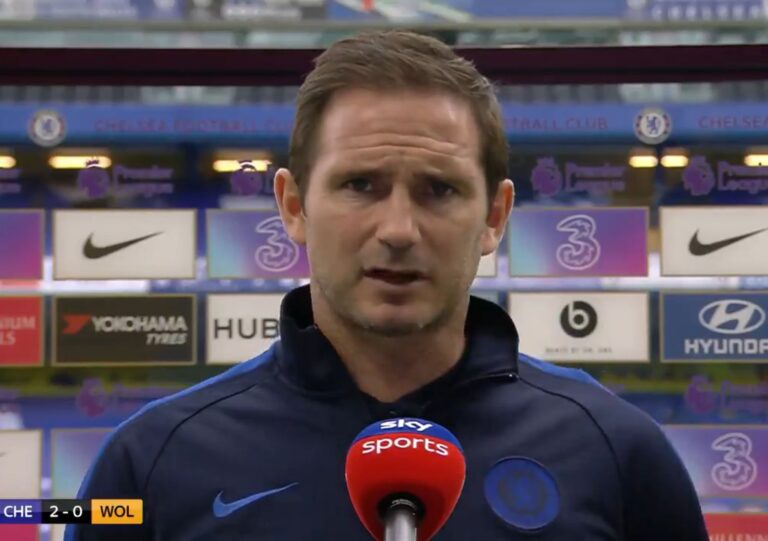 Lampard reveals why he’s not happy despite top 4 finish