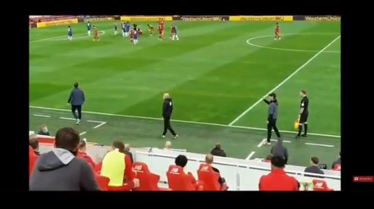 (VIDEO): See what angry Lampard told Jurgen Klopp to during heated touchline row