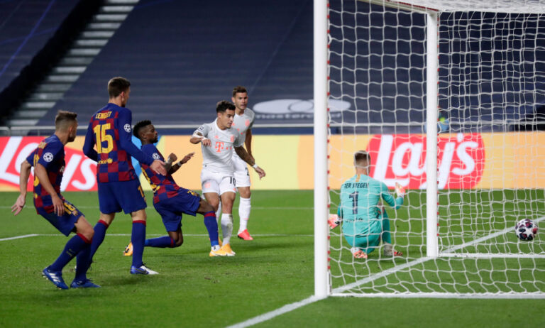 See what Chelsea fans are saying after Lampard concede only four goals against Bayern, but Barca took 8