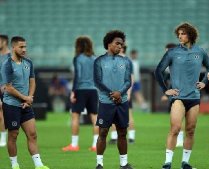 Chelsea fans reveals why ‘Hazard, David Luiz and Willian’ are not Chelsea Legends