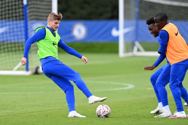 Pulisic heaps praise on Timo Werner for impact in Chelsea training